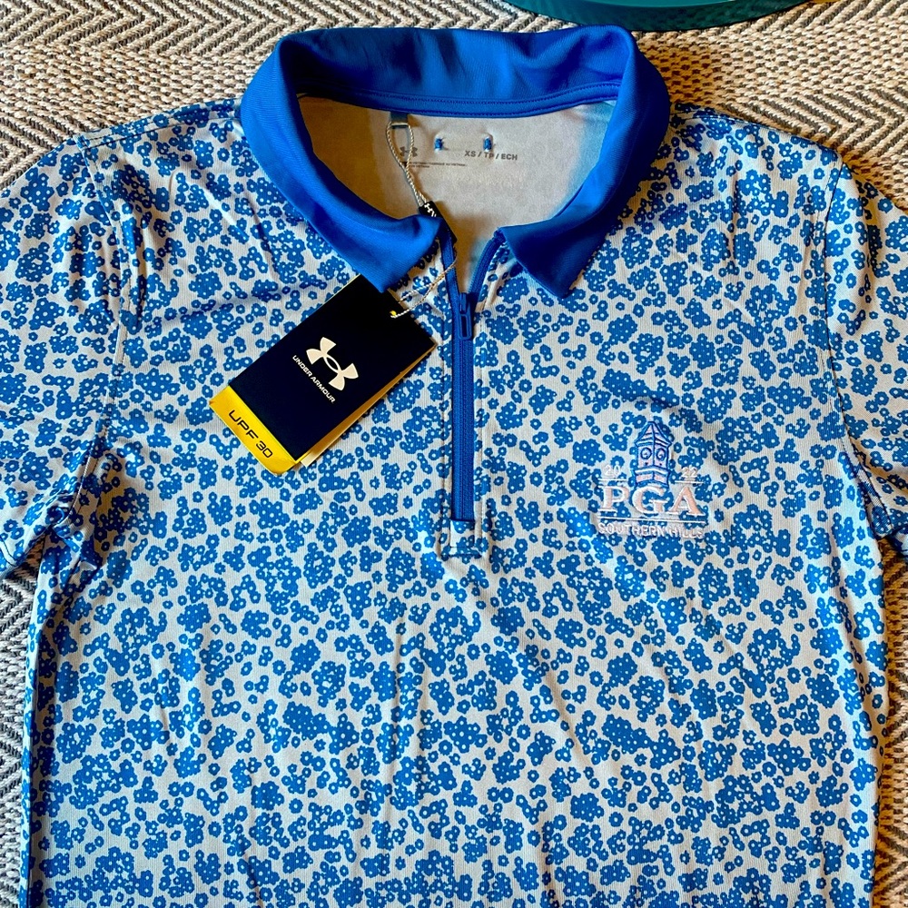 NWT! Official PGA tour women’s polo- Under Armour